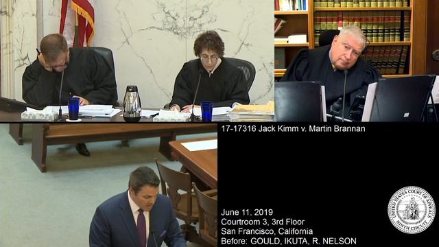 17-17316 Jack Kimm v. Martin Brannan смотреть онлайн