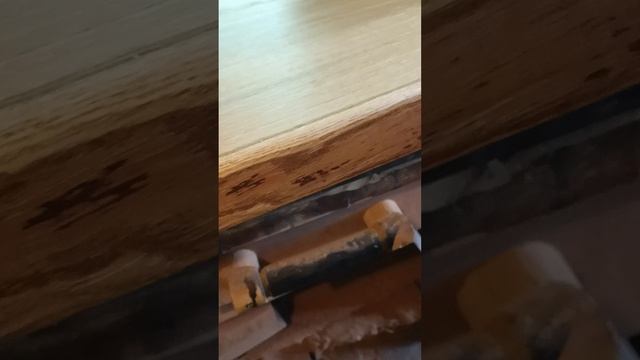 Барная стойка из слэба дуба
