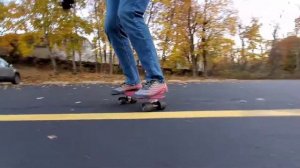 Pumping Penny Board Mini Cruiser 22" (I was wrong about 27" in title, miscalculated the length)