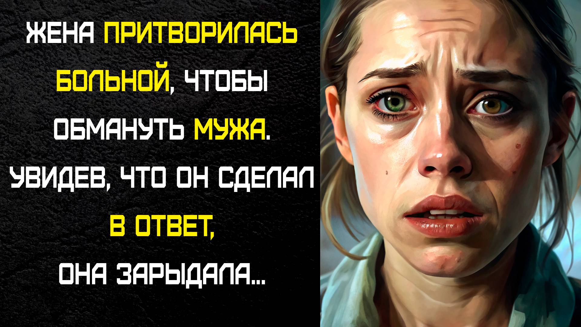 Обманула мужа