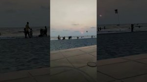 Индия. Штат ГОА. Закат на пляже