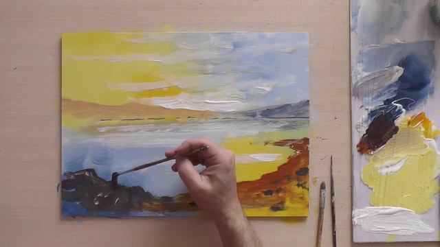 Живопись акрилом для самых начинающих художников