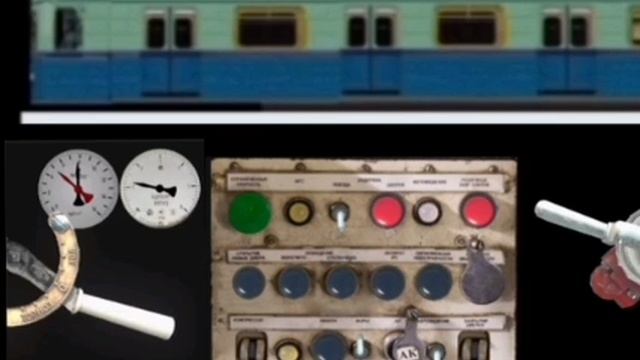 Поездка по первой линии Питерского метро на ретро поезде Не симулятор