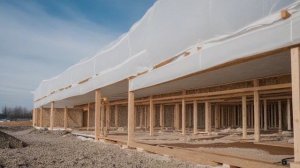 Использование ветро-гидрозащитных мембран на фасаде для защиты утеплителя