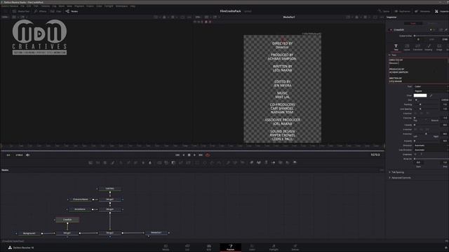Catchy Film Credits Pack | Davinci Resolve Project | Film Credit Template free download смотреть онлайн