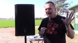 EV EKX 12P Speaker Testing Watts and Volume: By the Disc Jockey News #ElectroVoice