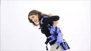 Инструкция к эрго-рюкзаку Diva, положение за спиной