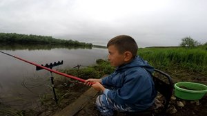 С Тимуром несколько дней в деревне на Оке. 2021