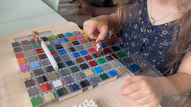 Table game? Sure! / Собираю настольную игру Коридор из LEGO - 2 смотреть онлайн