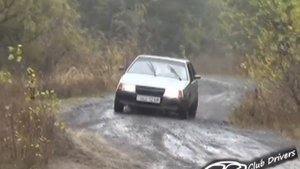 ваз 2109 против газ 2410 ралли