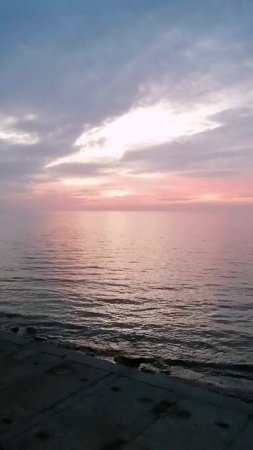 Закат. Азовское море  Хутор Морозовский.