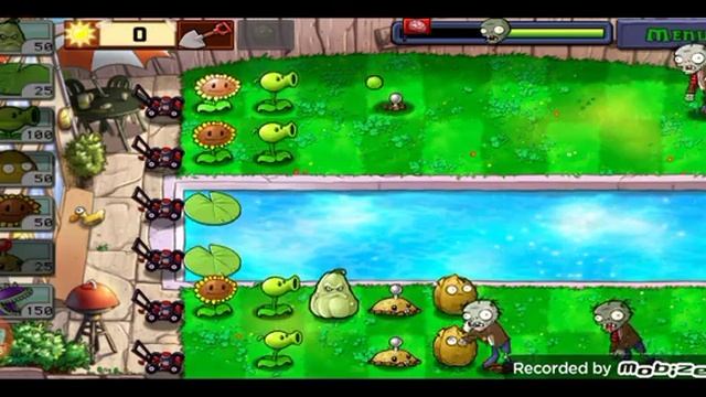 проходим 1 уровень 3 Локации зомби против растений смотреть онлайн