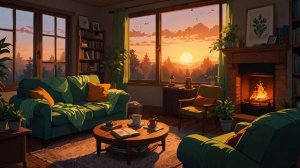 ☀️ Расслабьтесь, отдохните, отдохните у камина, отдохните от тяжелой дневной учебы☀️ Сосредоточьтесь