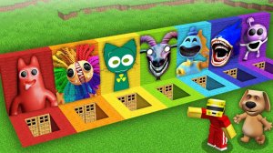 SPUNKI BASEMENT в Minecraft - ВЫЖИВАНИЕ В ГАРТИИ БАНБАН 0 POPPY PLAYTIME 4