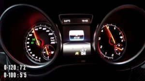 Mercedes GLS 500 455 HP 0-100 km/h acceleration