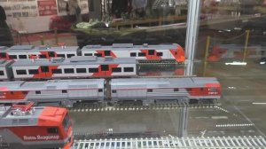 Москва. Международная выставка "Железнодорожная модель" 2024 на территории ВДНХ.