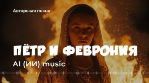 Пётр и Феврония (авторская песня) - AI music video