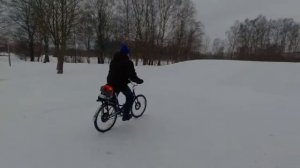 МТОВЕЛОСИПЕД СТЕЛС 710-М В ЗИМНИЙ ПЕРИОД  ЧАСТЬ 2