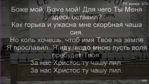 ГОРЬКО СЛЁЗЫ ЛИЛИСЬ НАД ШАТРОМ ГЕФСИМАНСКОГО САДА●СЕМЬЯ КОВЫНЕВЫХ.