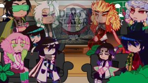 || Hashira reacts to Hashira Training Arc || Giyu Tomioka Backstory || 1/? || Demon Slayer/Kny ||
