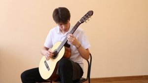 М. Каркасси "Рондо"op.5, В. Козлов "Белая королева"
Иванков Вениамин, Заринская ДМШ №2