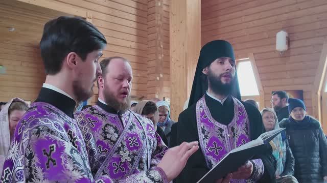 25.03.26 церковь Сретения Господня дер. Афанасово
Иеромонах Иов, протодиакон Дмитрий, диакон Николай смотреть онлайн