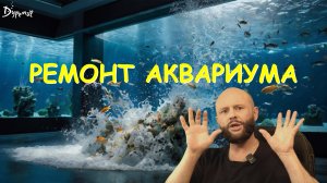 Ремонт аквариума.
