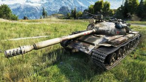 Мир танков, об140, натиск, 6 килов и вытянутая катка