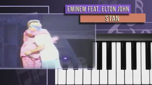 Eminem feat Elton John -Stan (Piano)