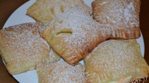 Слойки с творогом