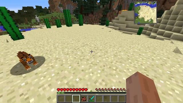 How to Spawn a TIGER in Minecraft смотреть онлайн