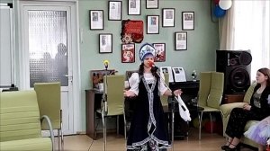 "Мне без валенок беда". Аксинья Тиньшина. Выступление перед ветеранами ЦСО-1 г. Шахты.