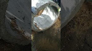 Монтаж колец, установка колодца.