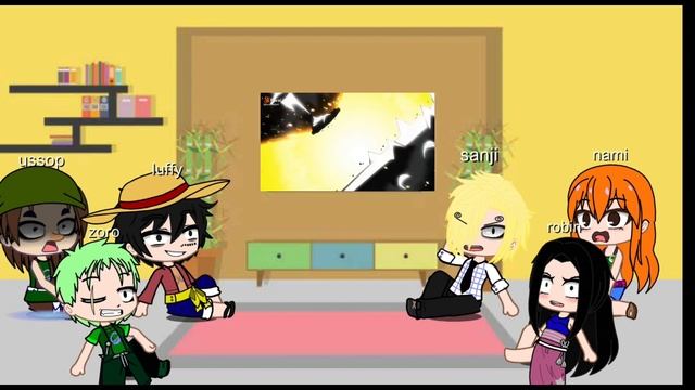 chapeus de palha reagindo ao luffy vs kaido смотреть онлайн