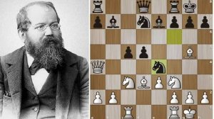 Стейниц проводит Нокаутирующий Удар в поединке против Андерсена! Шахматы.