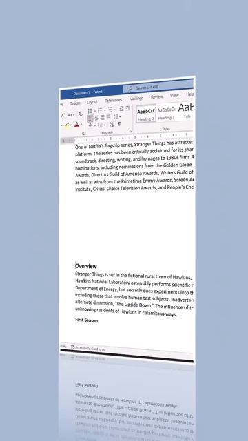 MS Word tip EVERYONE should know #shorts смотреть онлайн