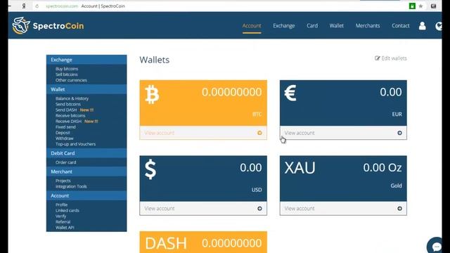 SpectroCoin com   Биткоин обменник, Кошелек и Биткоин Карты