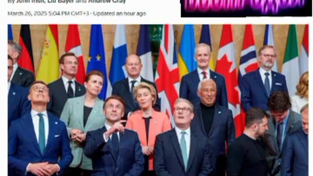 ‼️🇪🇺🇺🇦 Европа передумала отправлять "миротворцев" на Украину — Reuters
