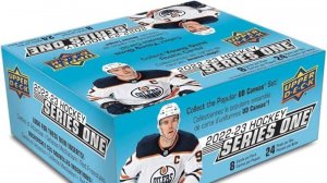 Рандом 26.03.25 Бокс Брейк 1 Retail Box по коллекции 2022-23 Upper Deck Series 1 Hockey Драфт