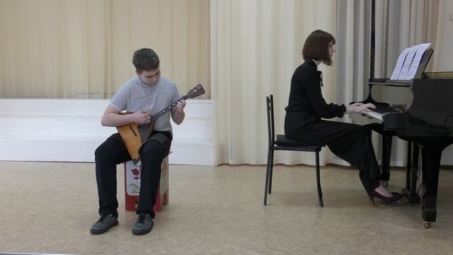 Свиридов Илья,13 лет_Д. Кабалевский «Полька»