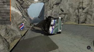 ТАЧКИ В ХЛАМ!ТАКОЙ СПУСК НЕ ОСИЛИТ ДАЖЕ ТАНК BEAMNG drive