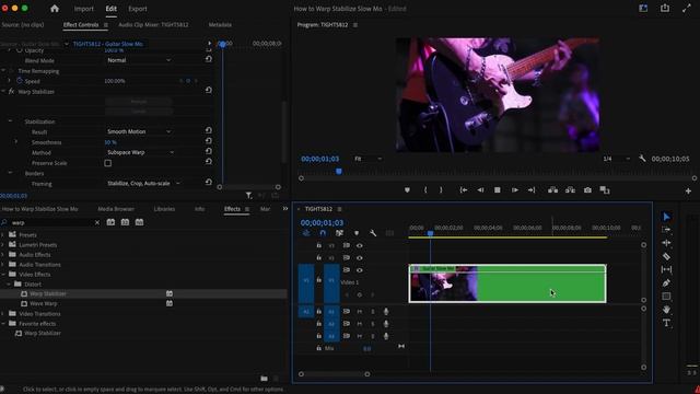 How to STABILIZE SLOW-MO in ONE minute | Adobe Premiere Pro CC 2023 tutorial | смотреть онлайн