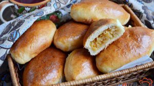 Пирожки с капустой в духовке