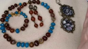 Заключительная часть переделки украшений для Нины Викторовны из Москвы