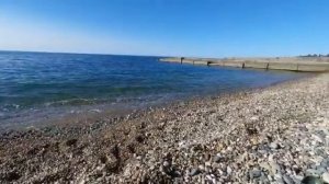 Пляж в городе Новый Афон. #абхазия #путишествия