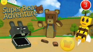 Прохождение Super Bear Adventure освобождение мишки 😱 Приключение Супер Беар 🐻 #SuperBear #лавиния