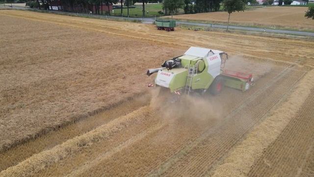 Claas Tucano 470 / V660 Gerste Dreschen 2021 mit #Lohnunternehmen Kreyenhagen ( 4K ) смотреть онлайн