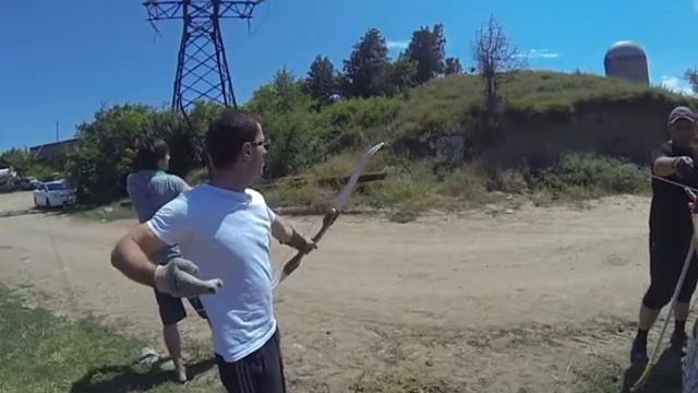Slow motion archery. Optimo+ 2013