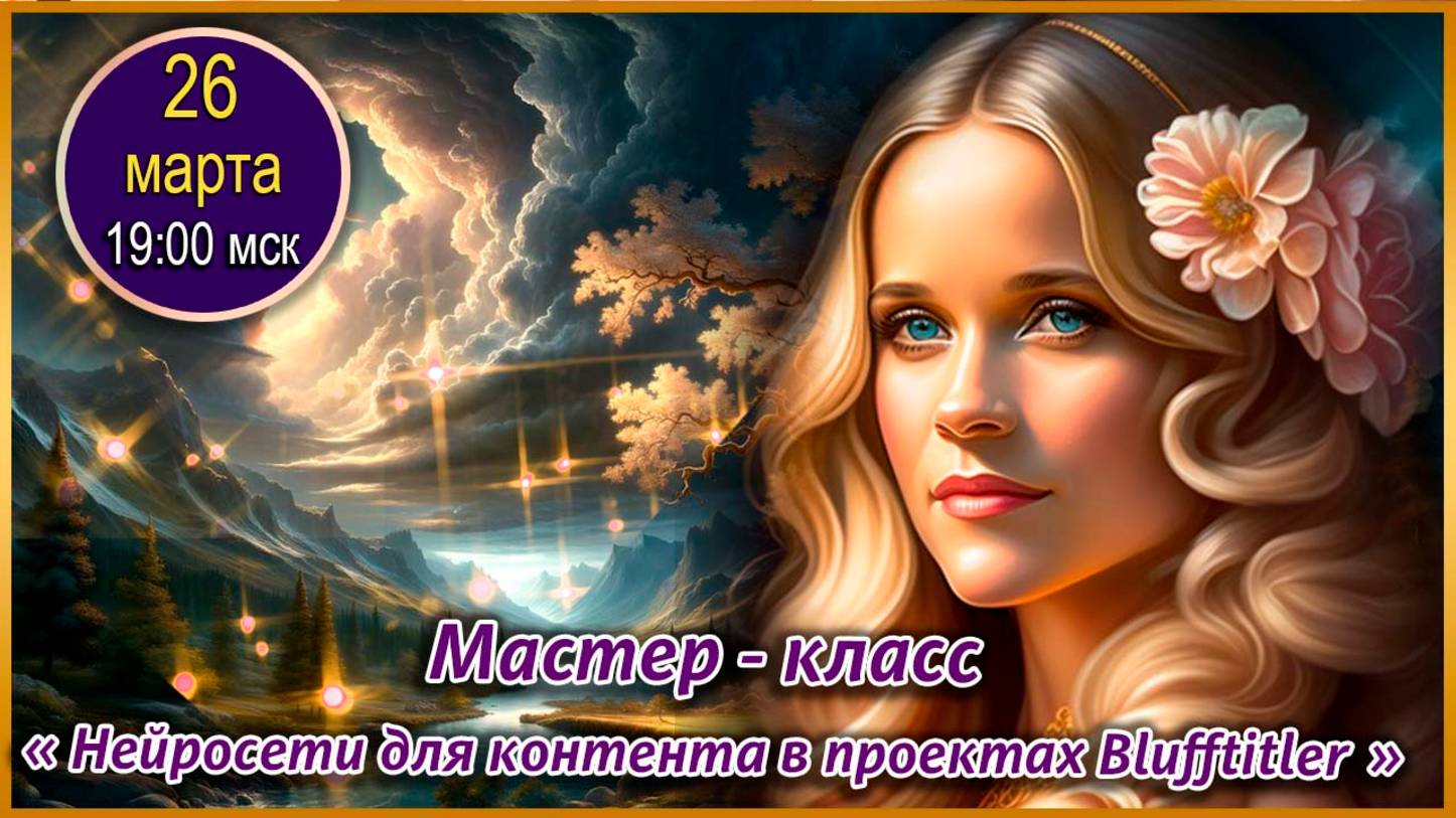 Магия творчества. 26.03.2025. МК Нейросети для творчества.