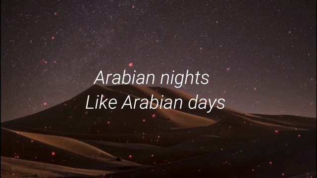 Arabian Nights || Lyrics of Arabian Nights || By will smith || Official Song with lyrics #aesthetic смотреть онлайн